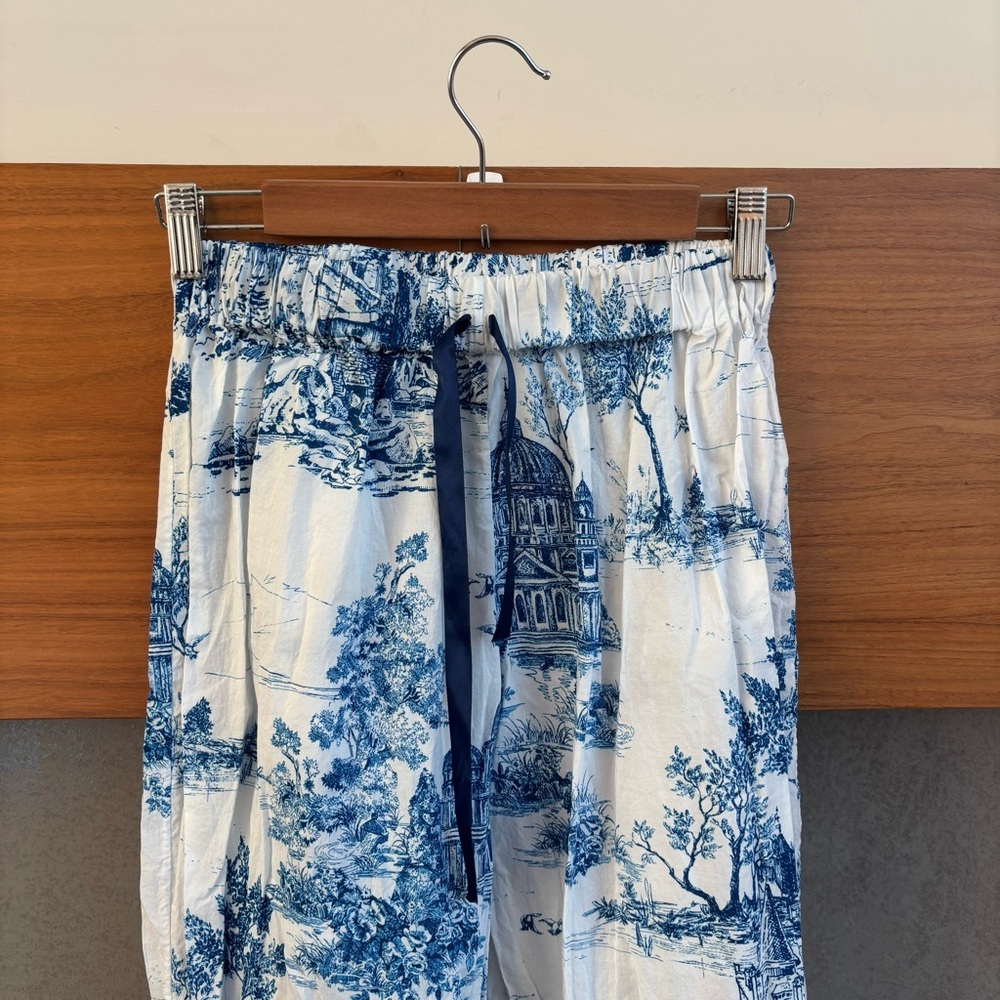 VIOLET & BROOKS Colette Toile PJ Pants, Size S/M - Picture 5 of 13